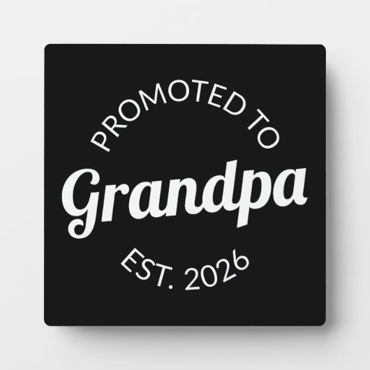 Für Opa Est bestimmt. 2026 Fotoplatte (Vorderseite)