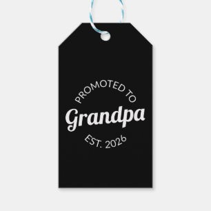 Für Opa Est bestimmt. 2026 Geschenkanhänger