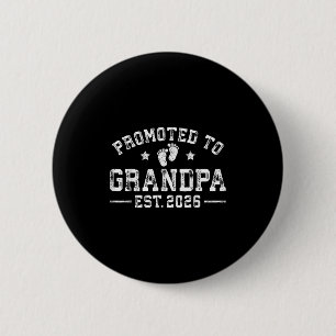 Für Opa Est bestimmt. 2026 Großeltern Baby an Button