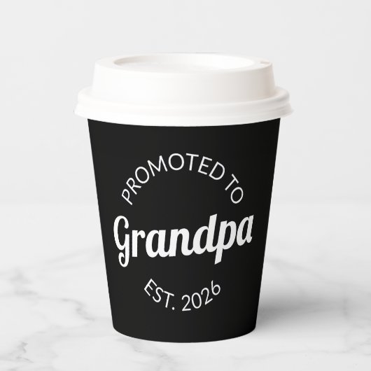 Für Opa Est bestimmt. 2026 Pappbecher (Vorderseite)