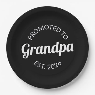 Für Opa Est bestimmt. 2026 Pappteller