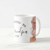 Für Opa Typografie 2 Foto Collage Kaffeetasse (VorderseiteRechts)