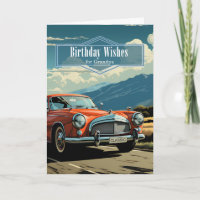 für Opas Geburtstag Klassisches Auto für Männer
