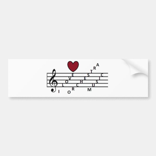 Für Orchistra-Musikliebhaber Autoaufkleber (Vorne)