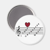 Für Orchistra-Musikliebhaber Magnet (Vorderseite/Rückseite)