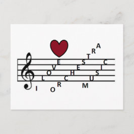 Für Orchistra-Musikliebhaber Postkarte