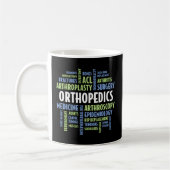 Für Orthopädie und Orthopädie Ärzte Kaffeetasse (Links)