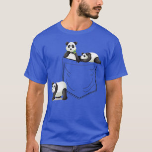 Für Panda-Liebhaber Süße Kawaii-Baby-Pandas in der T-Shirt