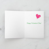 Für Partner Valentinstag mit einem süßen Igel Karte (Innenseite)