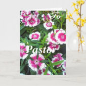 Für Pastor, Frau Karte (Gelbe Blume)