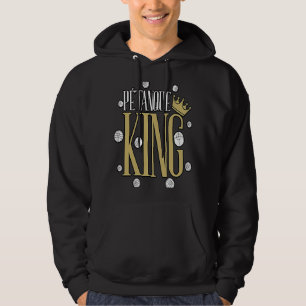 für Petanque Player Men Drinks Fans Bocce Ball Hoodie