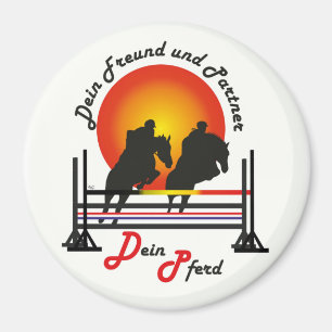 Für Pferde und Pferdesport Liebhaber Magnete Magnet