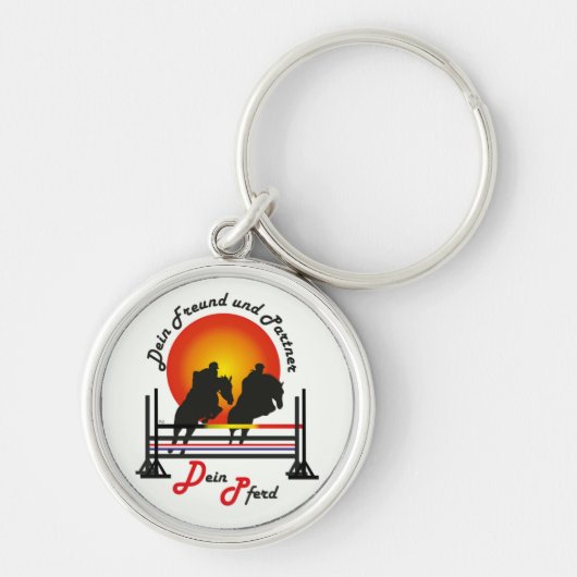 Für Pferdesport Liebhaber Schlüsselanhänger (Vorne)