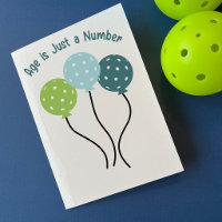Für Pickleball-Spieler Lustiger Geburtstag