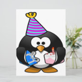 Für Pinguin Lover | Pinguindesign | Geburtstagsges (Stehend Vorderseite)