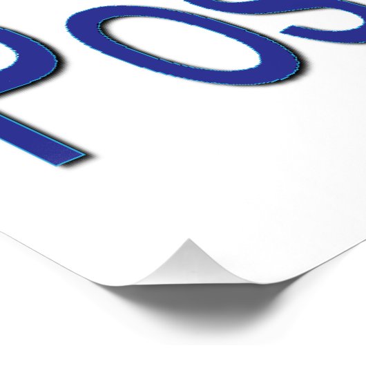 Für Postmeister ausrufen Poster (Ecke)