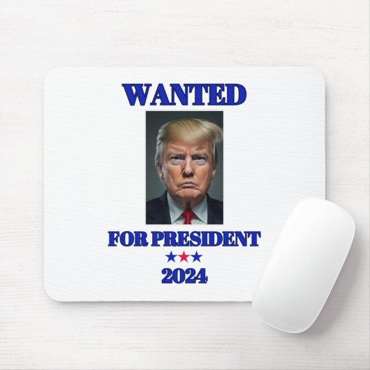 Für Präsident 2024 gewollt Donald Trump Mousepad (Mit Mouse)