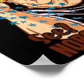 Für Präsident 2024 verurteilte Felon Niemand kümme Poster (Ecke)