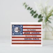 Für Präsident Abram Lincoln Postkarte (Stehend Vorderseite)