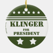 Für Präsident Klinger Keramikornament (Hinten)