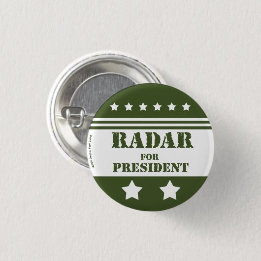 Für Präsident Radar Button (Vorne & Hinten)