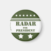 Für Präsident Radar Magnet (Vorne)