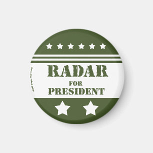 Für Präsident Radar Magnet
