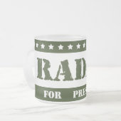 Für Präsident Radar Mattglastasse (Vorderseite Links)