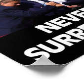 Für Präsident Trump3 Poster (Ecke)
