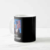 Für Präsident Trump4 Kaffeetasse (Vorderseite Links)