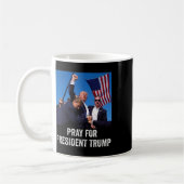 Für Präsident Trump4 Kaffeetasse (Links)