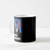 Für Präsident Trump5 Kaffeetasse (Vorderseite Links)
