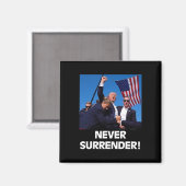 Für Präsident Trump5 Magnet (Vorderseite/Rückseite)