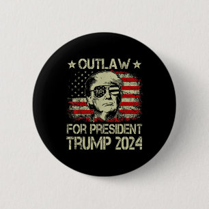 Für Präsident Trump 2024 Button