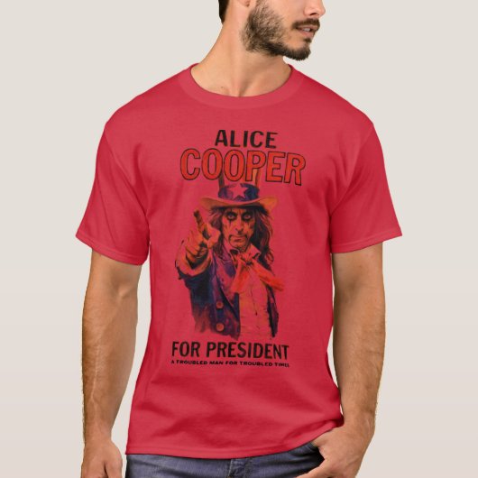 Für Präsident V1 lustig T-Shirt (Vorderseite)