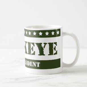 Für Präsidenten Hawkeye Kaffeetasse