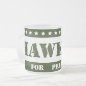 Für Präsidenten Hawkeye Mattglastasse (Vorderseite Links)