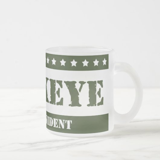 Für Präsidenten Hawkeye Mattglastasse (Rechts)