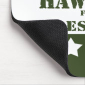 Für Präsidenten Hawkeye Mousepad (Ecke)