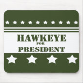 Für Präsidenten Hawkeye Mousepad (Vorne)