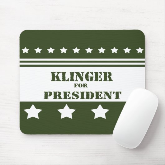 Für Präsidenten Klinger Mousepad (Mit Mouse)