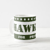 Für Präsidenten Radar Kaffeetasse (Vorderseite Links)