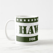 Für Präsidenten Radar Kaffeetasse (Links)