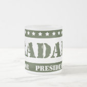 Für Präsidenten Radar Mattglastasse (Mittel)