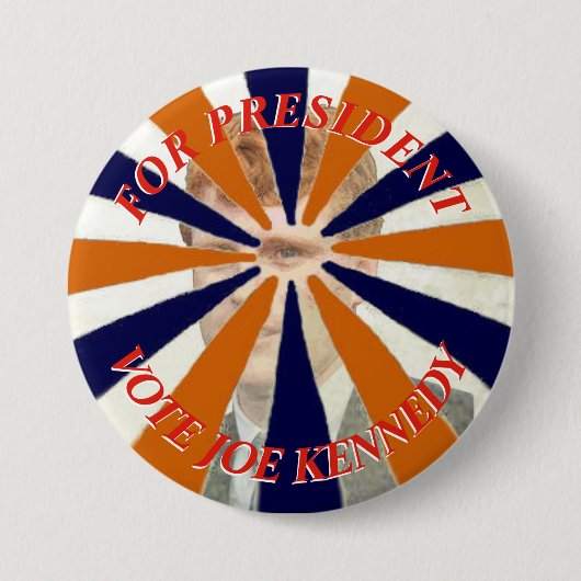 Für Präsidenten Vote Joe Kennedy Button (Vorderseite)