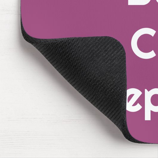 Für Programmierer – Code. Fehler. Weinen. Wiederho Mousepad (Ecke)