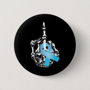 Für Prostatakrebs Mittelfinger Prostatakrebs Button