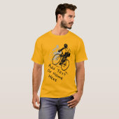 Für Radfreunde. Personalisiere T-Shirt (Vorne ganz)