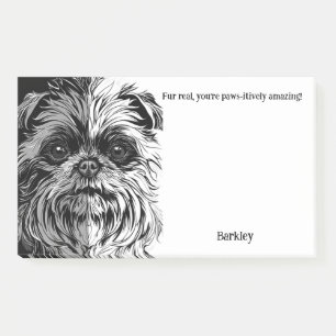 Fur real, du bist paws-itiv phantastisch! Name des Post-it Klebezettel