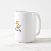 Fur real fabulous fox mug kaffeetasse (VorderseiteRechts)